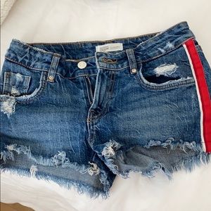 Zara jean shorts
